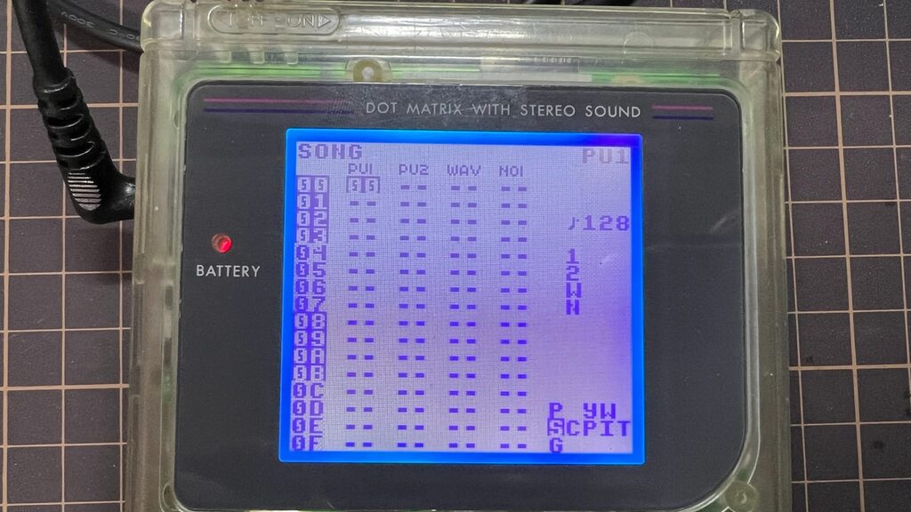LSDjを起動してみた、はっきりと見える